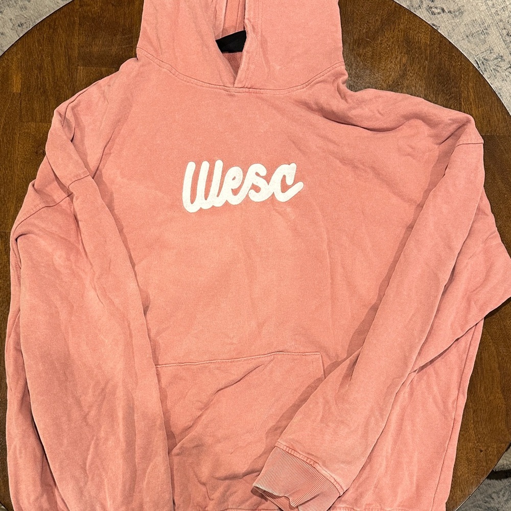 Wesc Coral Hoodie with Logo